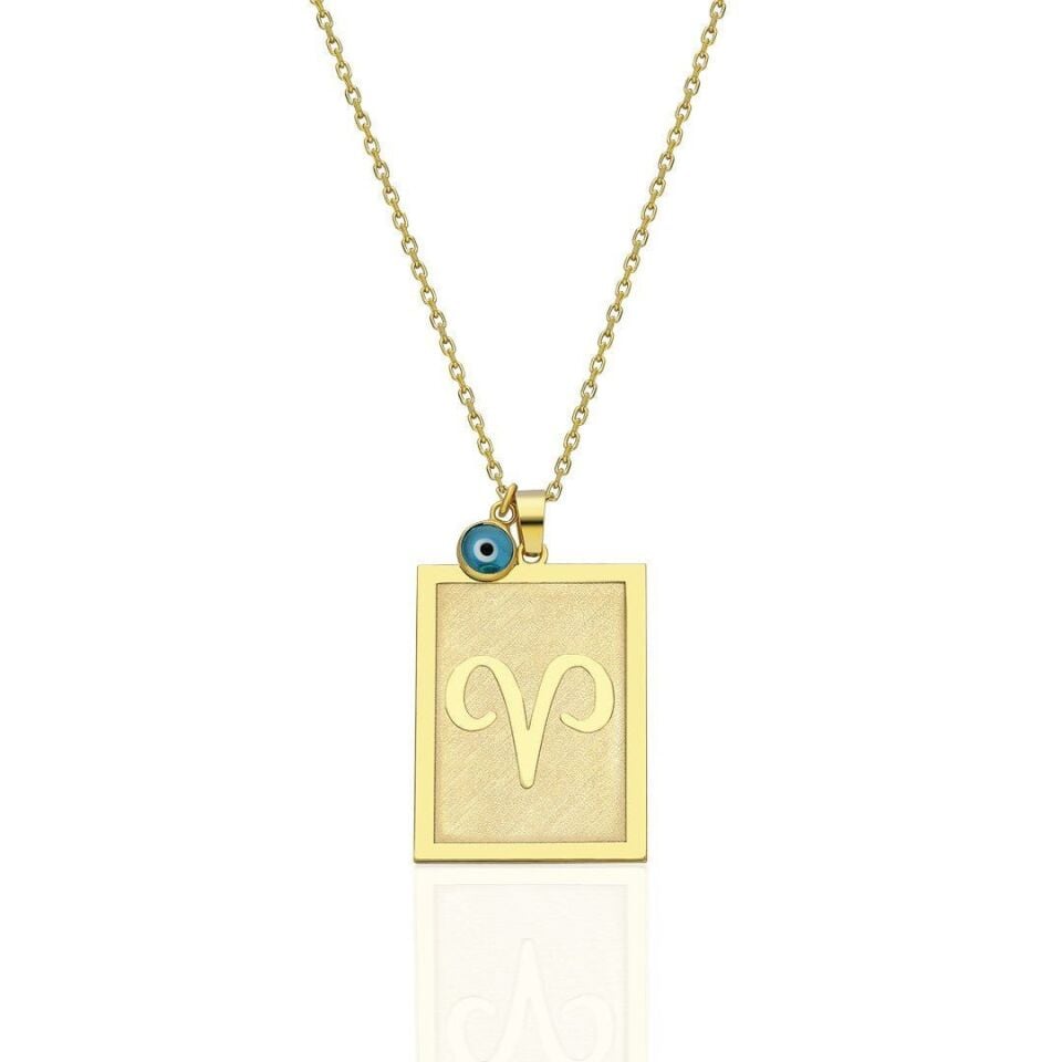 kötü bakışlı Koç burcu kolyesi