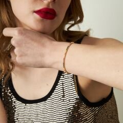 renkli su yolu zincir bileziği