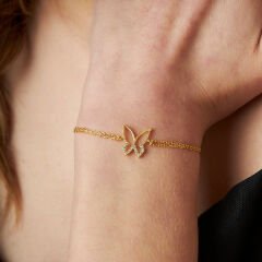 modern kelebek bileziği