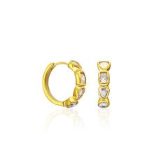 taşlı modern küpeler