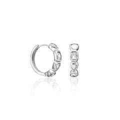 taşlı modern küpeler