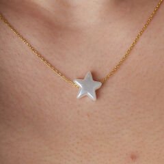 moda yıldızı kolyesi