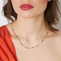 renkli su yolları zinciri