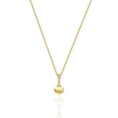 minimalist kalp kolyesi