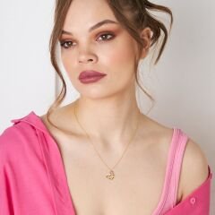 kelebek-şansım kolyesi