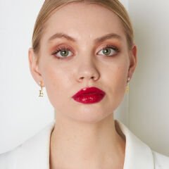 toplu inci harfli küpeler