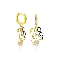 anne-bebek küpeleri