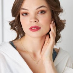 harf-katı-taş harf kolyesi