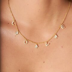 harf-kelebek-harf kolyesi