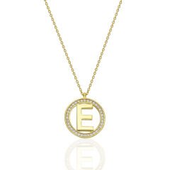 büyük harfli moda kolye