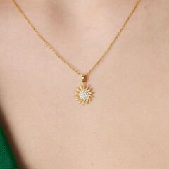 aydınlık güneş kolye