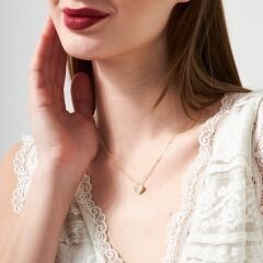 kalpli top zincir kolye