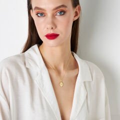 harfli elmas isim kolyesi