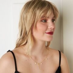 harfli tılsımlı imza kolyesi