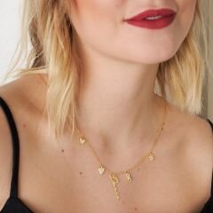 harfli tılsımlı imza kolyesi