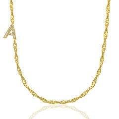 Singapur zincir köprü kolyesi