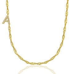 Singapur zincir köprü kolyesi