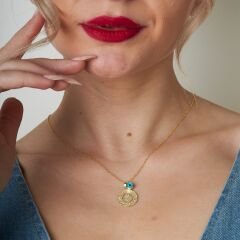 nazar boncuğu kolyesi