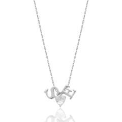 hacimli harf kolyesi