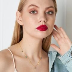 nazar damlası kolyesi