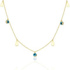 nazar damlası kolyesi