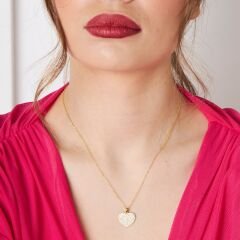 küçük kalp kolyesi