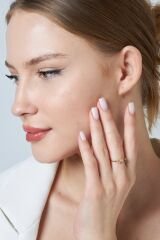 renkli taşlı baget yüzük 1