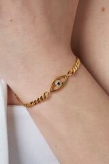 göz zincir bileziği