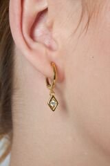 zirkon taşlı küpeler