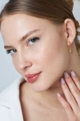 zirkon taşlı küpeler