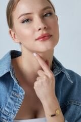 renkli tabak harfli bileklik