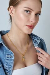 halat zincir harf kolye