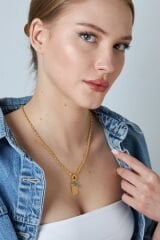 halat zincir harf kolye