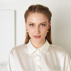 zirkon taşlı çiçek küpeler 1