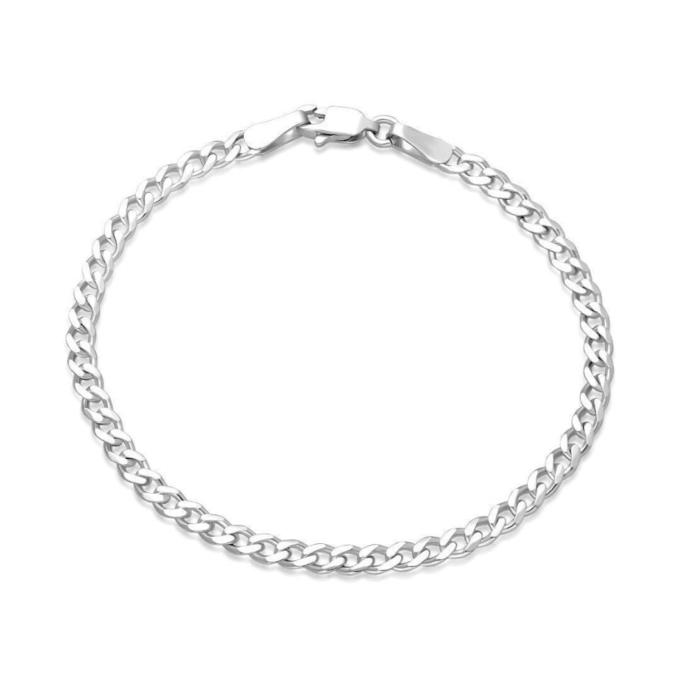 Gurmet Zincir Bileklik - 925 Ayar Gümüş
