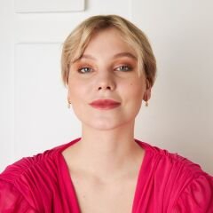 taşlı çiçek küpeler 1