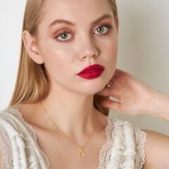 klasik yıldız kolyesi