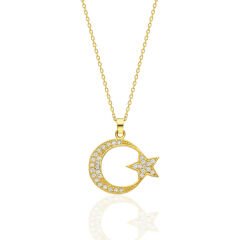 klasik yıldız kolyesi