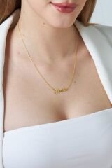 yazı tipi adı kolyesi