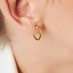 klasik halka küpeler