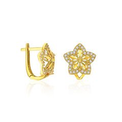 yaşam çiçeği küpeleri