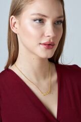 Gurmet zincir isim kolyesi