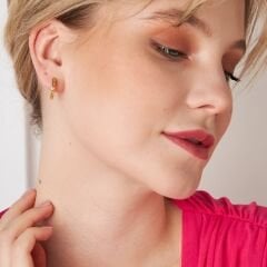 zincir model halka küpeler