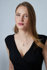 harf tasarım kolyesi