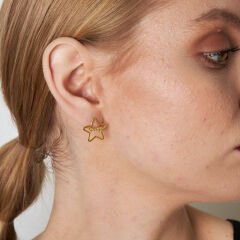 isimli yıldız küpeler