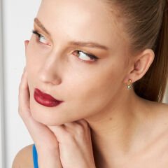 sallanan bose-eye küpeler