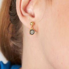 sallanan bose-eye küpeler