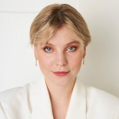 sallanan üç taşlı küpeler