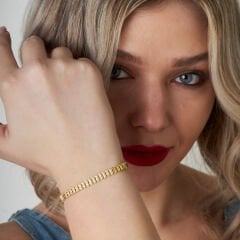 bandarmband-orta taşlı