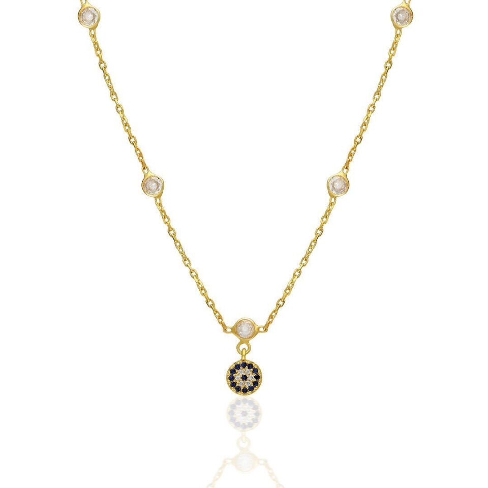 göz boncuğu kolyesi